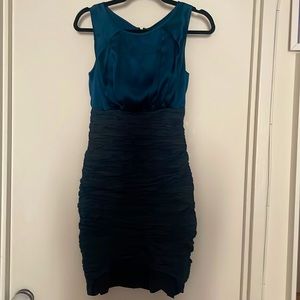 Nicole Miller blue cocktail dress